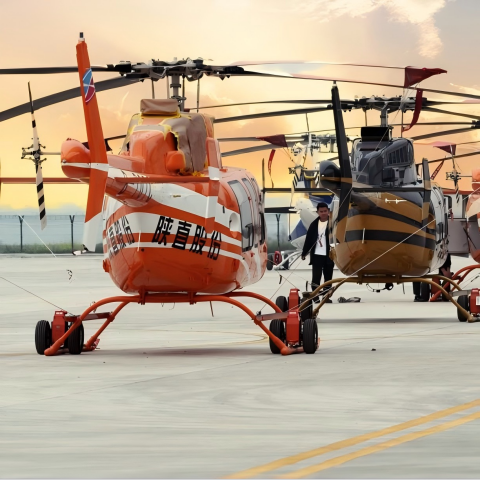 跟隨Bell407直升機，一起俯瞰祖國壯麗河山！【第一期】